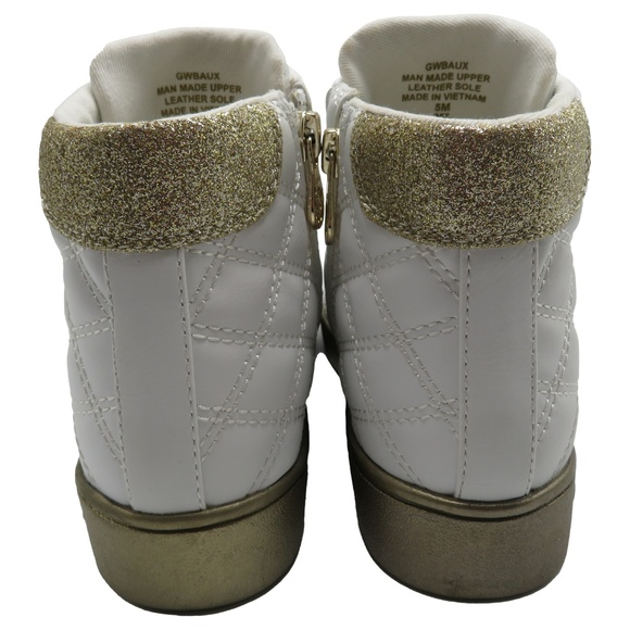 Guess BAUX Quilted High-Top Sneakers - Picture 5 of 6